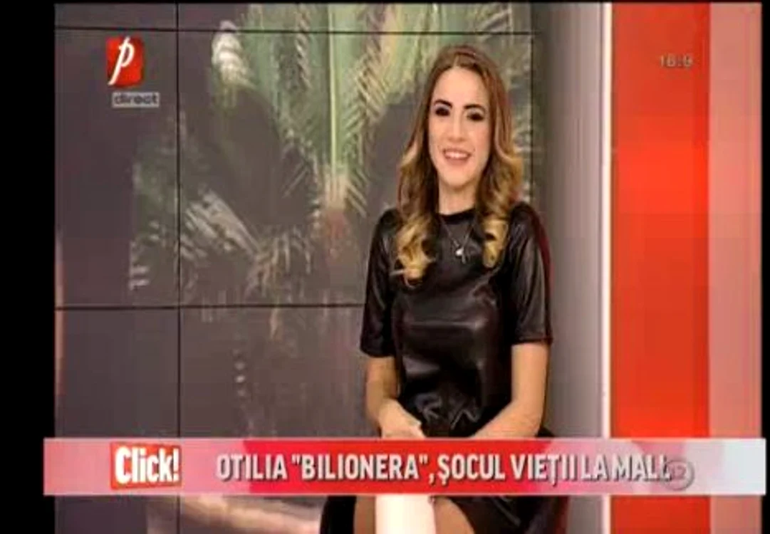 Otilia a fost invitată în platoul emisiunii Click!