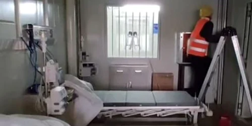 Noul spital din Wuhan FOTO Captura YouTube