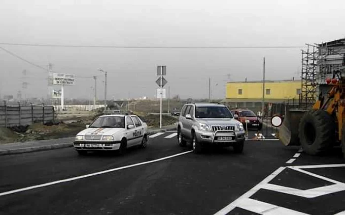 Noul drum va fluidiza traficul pe Calea Bucureşti. FOTOArhivă.