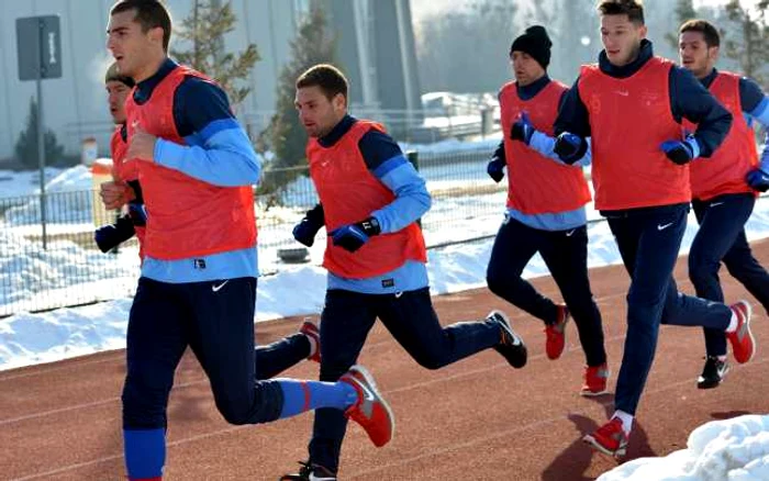 Steaua a susţinut sâmbătă ultimul meci amical din Antalya FOTO Răzvan Păsărică/Rpressport