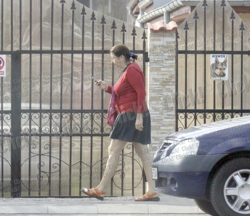 
    Magda Catone l-a vizitat miercuri pe Şerban Ionescu. (Foto: Cezar Preda)  