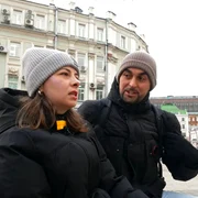 Cristi si Denisa la Moscova foto captura video jpg