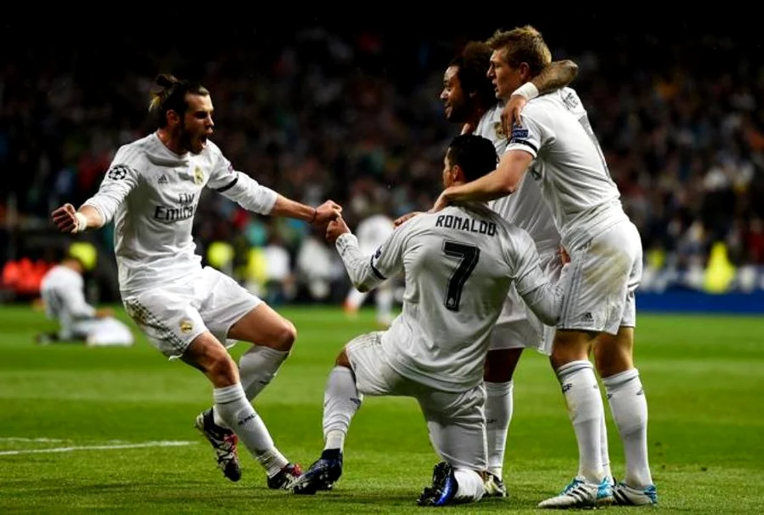 Cristiano Ronaldo e felicitat de colegii săi de la Real MadridFoto Click!