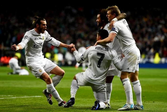 Cristiano Ronaldo e felicitat de colegii săi de la Real MadridFoto Click!