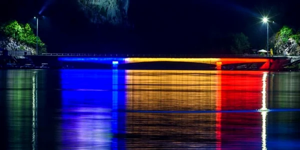 Cum se vede din Serbia malul românesc al Dunării FOTO DRDP Timişoara