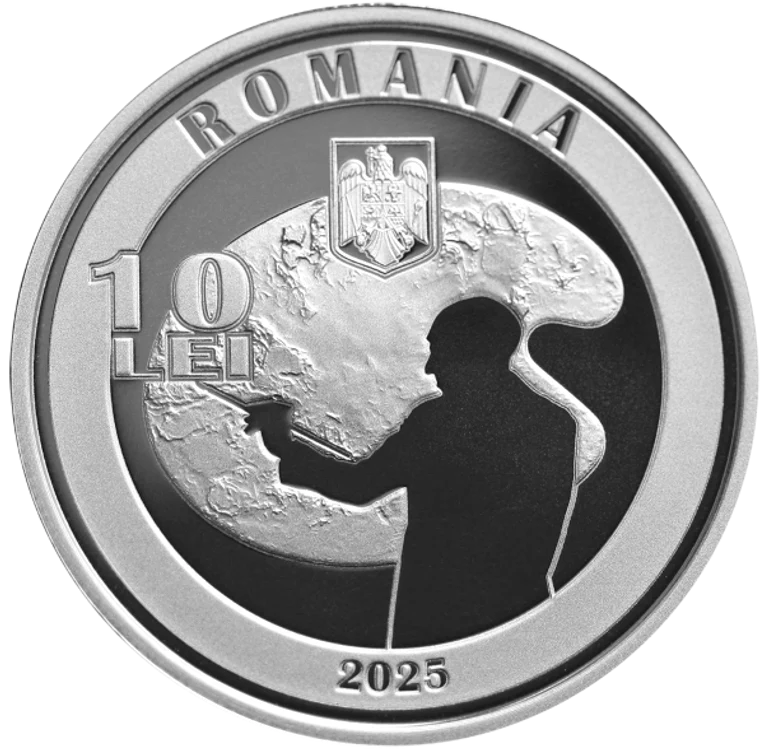 Monedă de 10 lei Foto: BNR