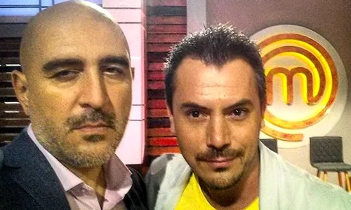 Răzvan Exarhu și Răzvan Fodor, în studioul MasterChef jpeg