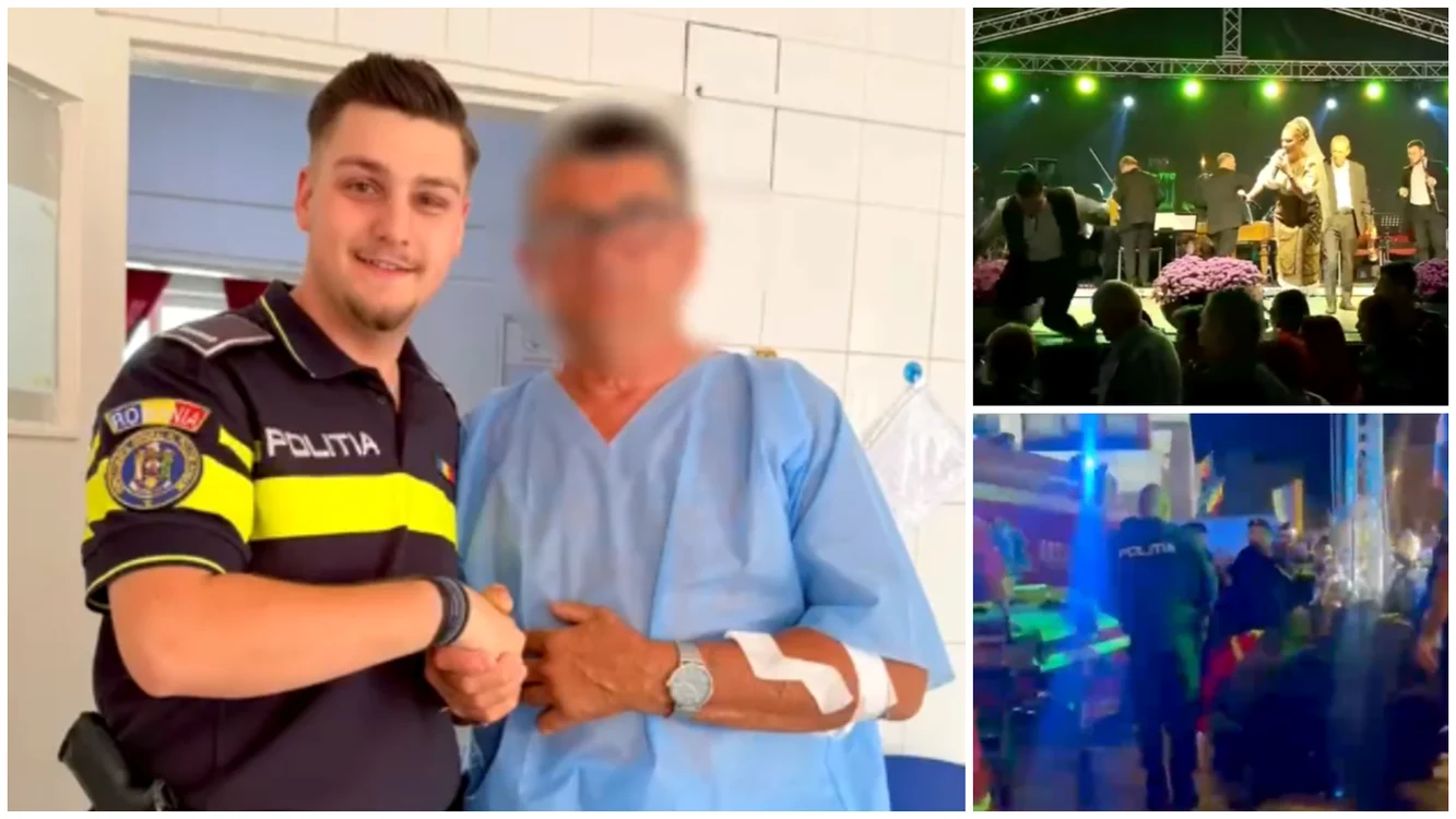 În prezent, bărbatul asistat medical se recuperează la spital.