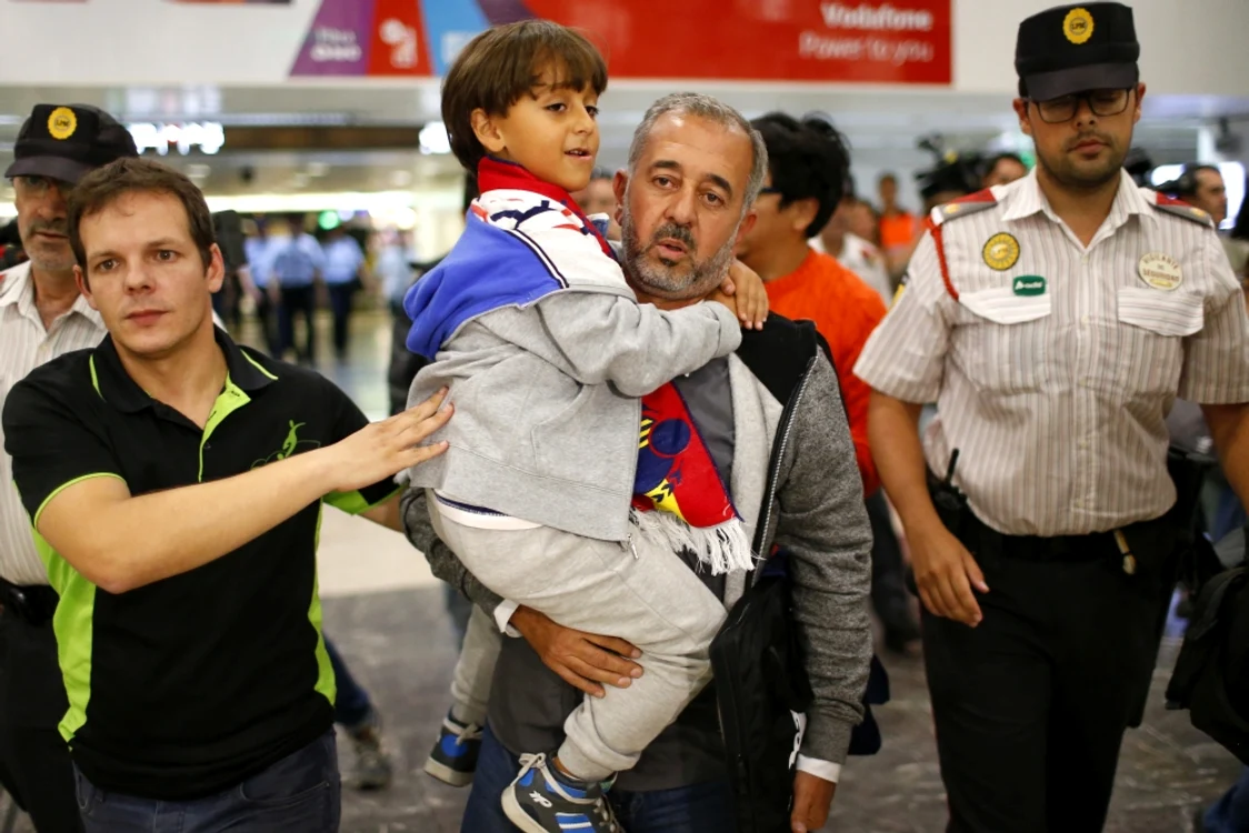 Osama Abdul Mohsen a fost primit cu braţele deschise la MadridFoto: AP