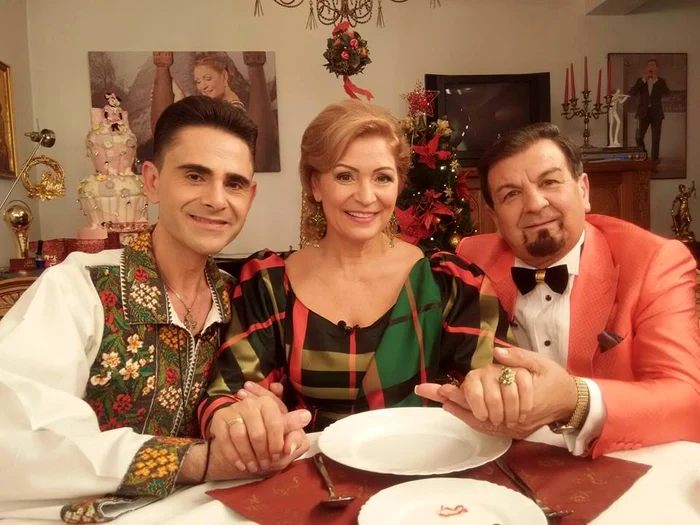 Aurelian Preda, alături de Matilda Pascal Cojocărița și soțul solistei