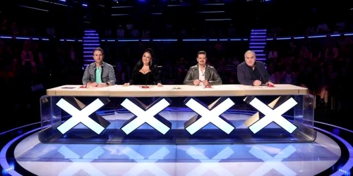 Andi Moisescu Andra Mihai Petre Florin Calinescu sunt membrii juriului romanii au talent foto pro tv