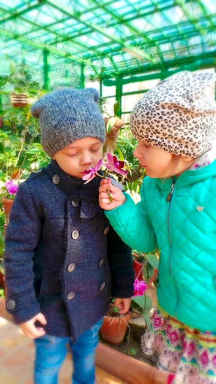 David, alături de una dintre "pretendentele" la inima lui