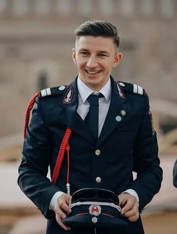 Plutonier Samuel Găvriluț FOTO ISU Neamț