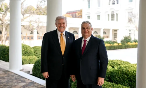 donald trump si viktor orban la casa alba foto Truth Social png