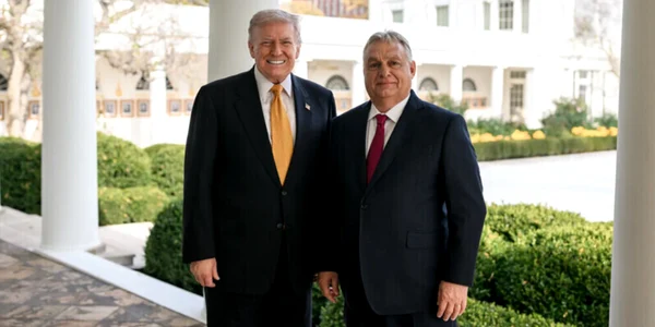 donald trump si viktor orban la casa alba foto Truth Social png