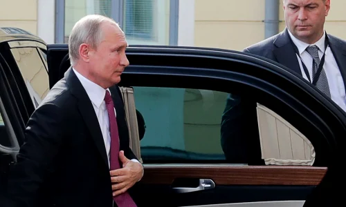 Președintele rus Vladimir Putin a scăpat nevătămat. Foto: Arhivă