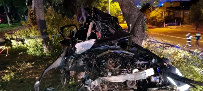 Accident Medgidia foto ISU Dobrogea