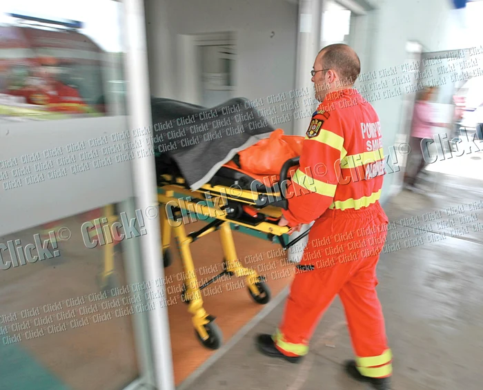 Răniţii au fost duşi de urgenţă la spital