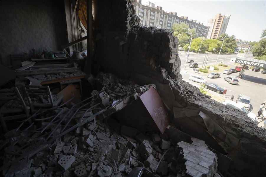 11 rachete ruse Iskander lansate asupra regiunii Kievului, doborâte de apărarea ucraineană