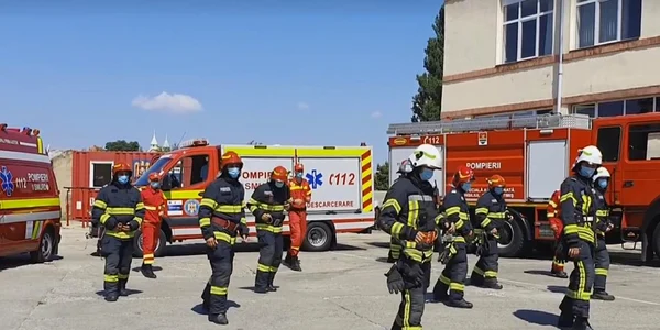 Pompierii de la ISU Timiş