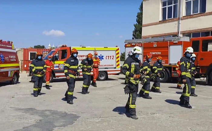 Pompierii de la ISU Timiş dansează