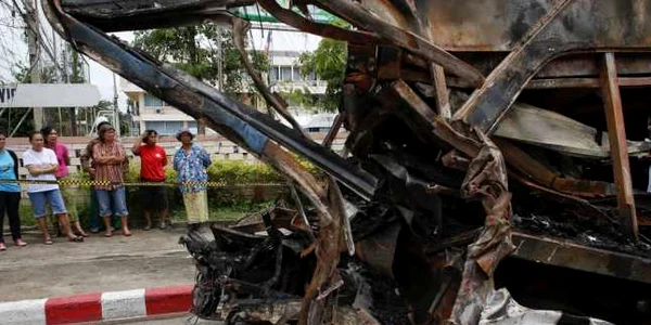 Accident de autobuz in Thailanda