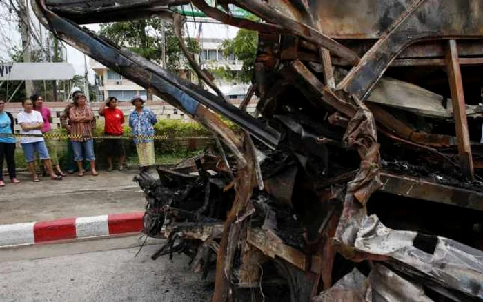 Accidentele de transport sunt relativ frecvente în Thailanda FOTO Reuters