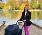 Marina Nițoiu, la plimbare cu bebelușul Filip foto: arhiva personală