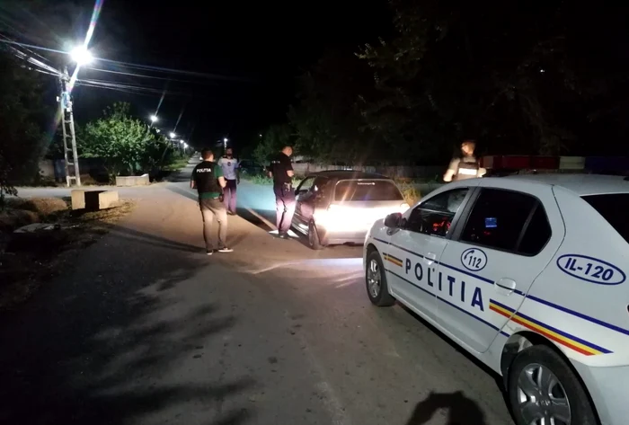 Bărbatul a fost prins la Țăndărei FOTO IPJ Ialomița