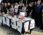 Procesiune funerară pentru Oscar Berger