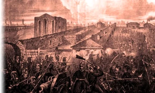 13 septembrie: Lupta din Dealul Spirii dintre pompierii militari si trupele otomane jpeg