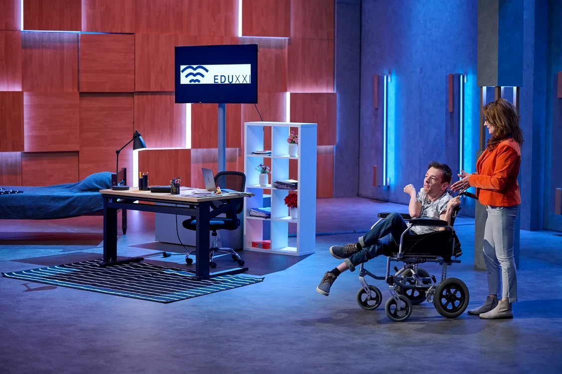 
    Gabriel Ciolacu va prezenta o idee care ar putea contribui la dezvoltarea sistemului de învățământSursă foto: Antena 1   
