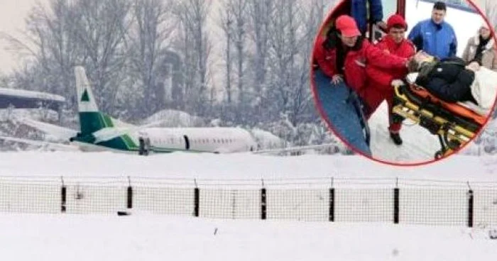 În urma accidentului, cele două elice ale avionului au fost complet distruse.  