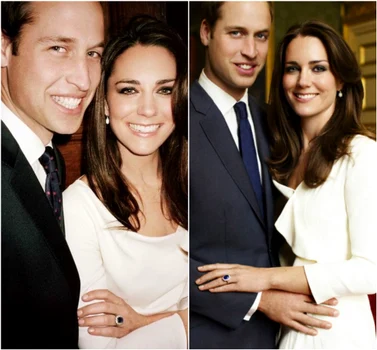 Prinții de Wales, portret de logodnă