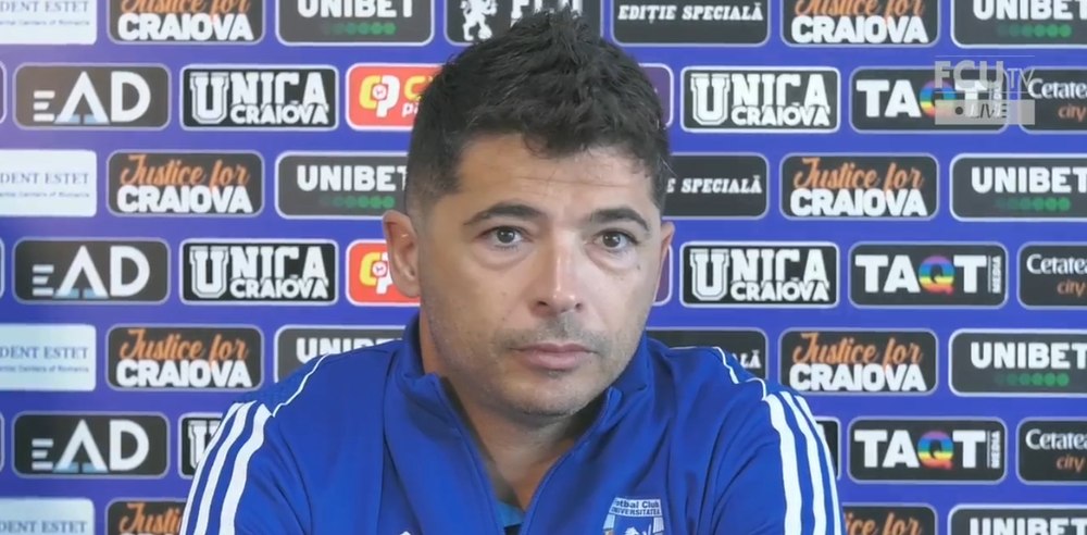 Fotbal: Antrenorul Giovanni Costantino, demis de la FCU Craiova