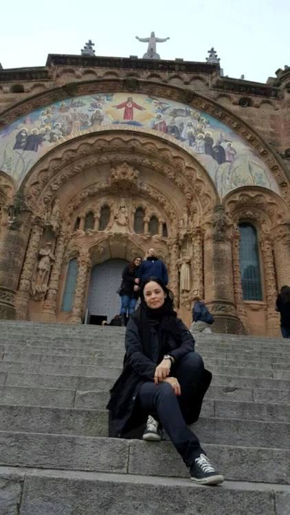 Andreea Marin s-a distrat de minune în Spania