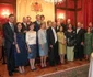 Prințul Karim Aga Khan IV cu Regina Sofia, Regina Anne Marie, Regele Constantin, Regele Simeon al Bulgariei, Margareta și Principele Radu la Sofia, Bulgaria, în 2017. FOTO: Casa Majestății Sale