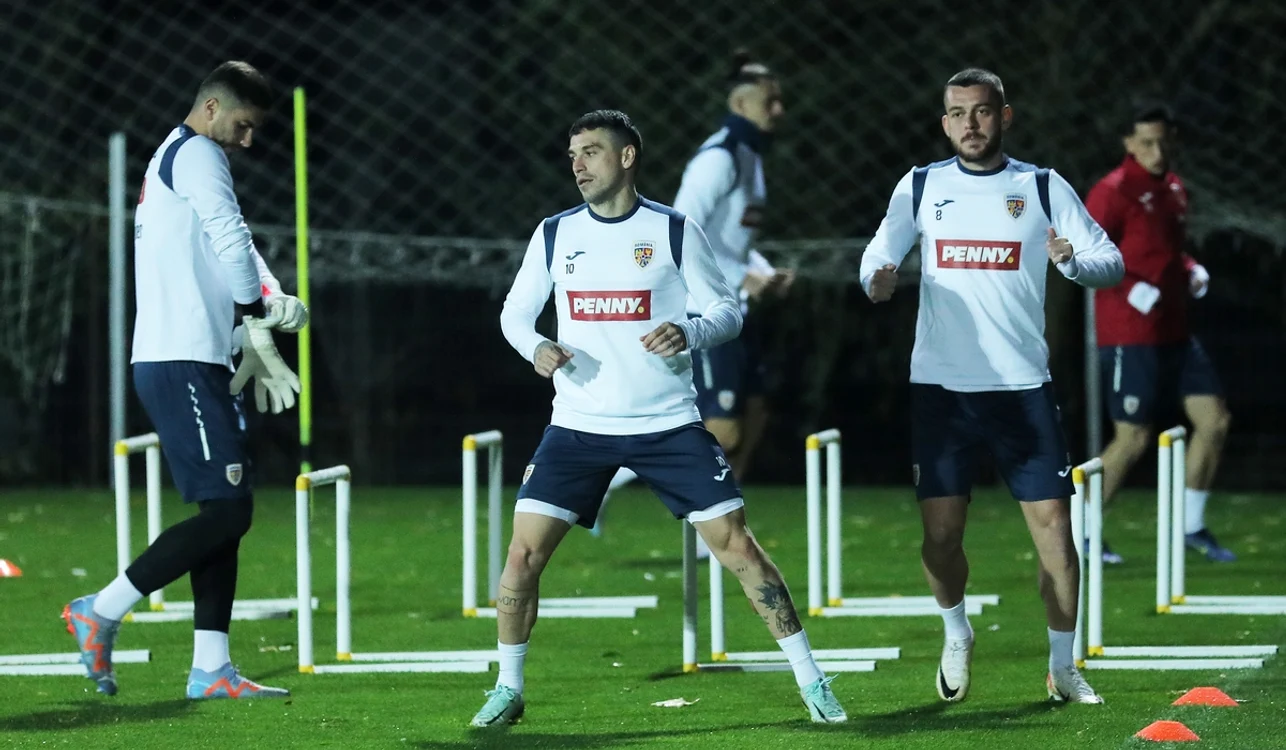 România, pregătită pentru duelul cu Israel, din preliminariile EURO2024 (FOTO: Sportpictures)