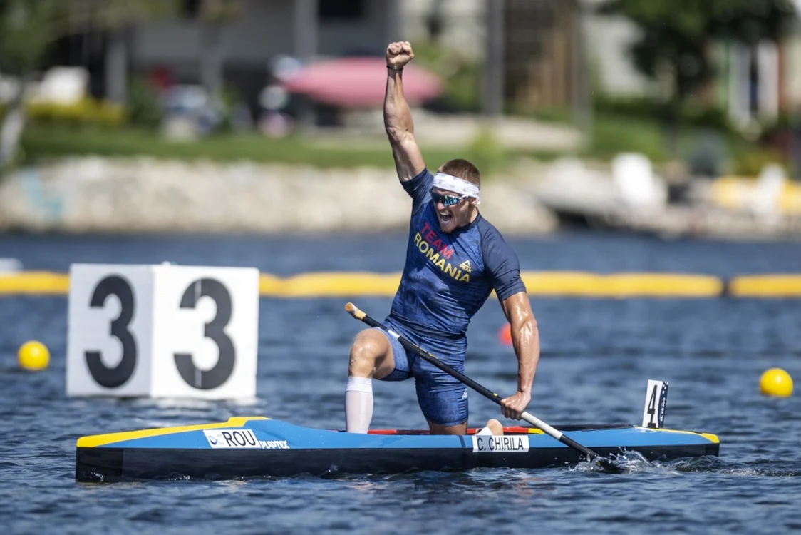 Catalin Chirilă e campionul lumii la canoe 1000 metri. Foto EPA