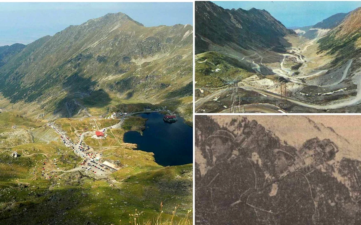 Zona Bălea lac (wikipedia) și imagini de epocă de pe Transfărărășan. Sursa: Wikipedia. 