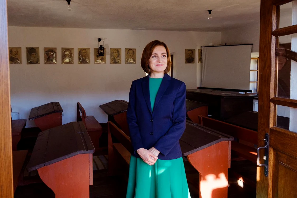 Maia Sandu și-a lansat propriul podcast FOTO Facebook