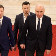 Sosirea premierului desemnat, Siegfried Mureșan, in Parlamentul Romaniei, in Bucuresti 18 septembrie 2026.