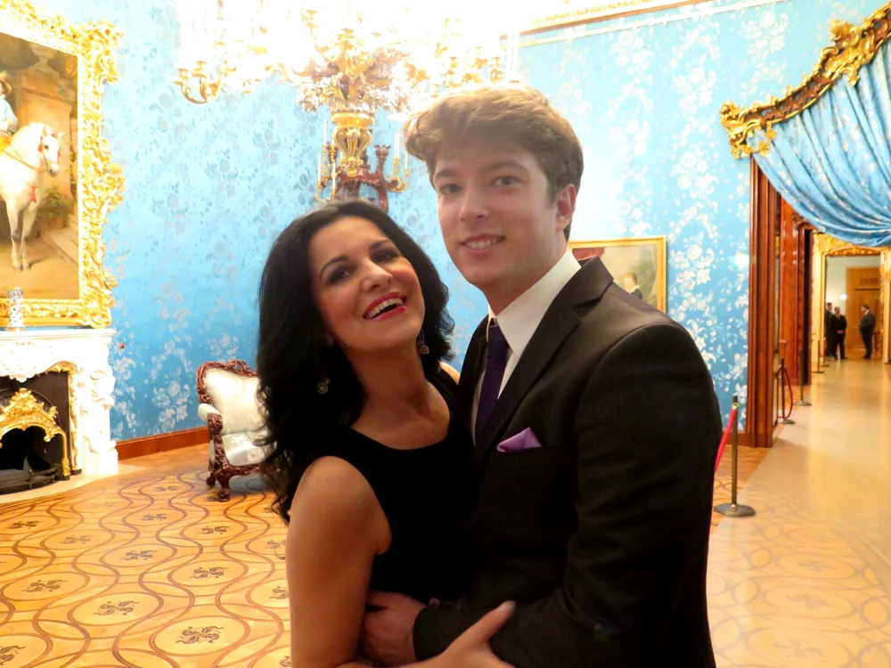 Angela Gheorghiu, fericită cu iubitul la Viena