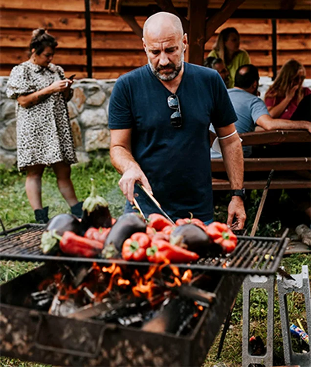 Chef Radu Dumitrescu, mereu atent la detalii