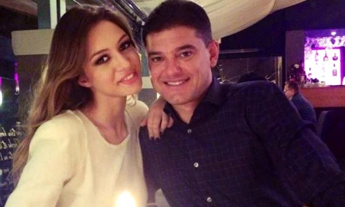 Cristian Boureanu, alături de iubita lui, Laura Dincă jpeg