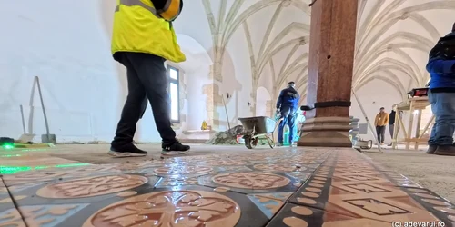 Castelul Corvinilor în restaurare, martie 2026  Foto Daniel Guță  ADEVĂRUL (24) jpg