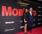 Keely Shaye Smith și Pierce Brosnan  la premiera „MobLand” din New York, Profimedia