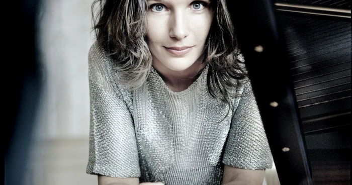 Pianiasta  Hélène Grimaud a concertat în 2011 la Festivalul Enescu la Bucureşti  FOTO: Mat Hennek