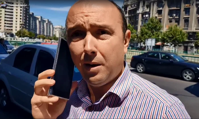 Doru Alexandru Petriea   Foto - Captură video Marian Ceausescu