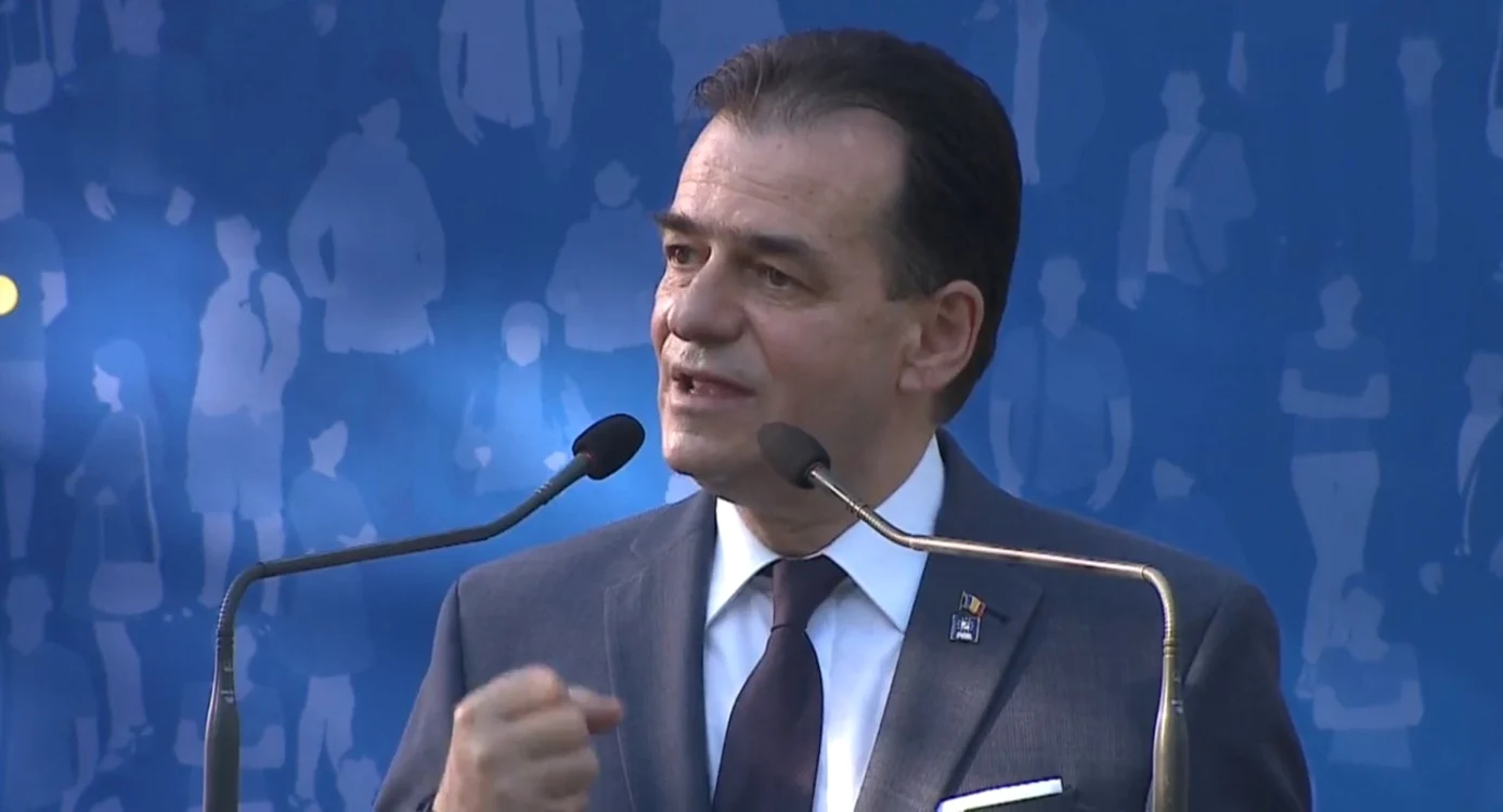 Premierul Ludovic Orban FOTO Captură Facebook